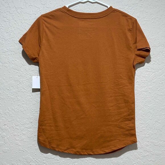 NEW Women's Size Small "Hello Pumpkin" Adiva Thanksgiving Shirt Copper Plaid - Picture 4 of 7